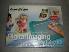 NEW SEALED 2001 COOL-ICAM CI-285 INTERACTIVE Digital IMAGING CREATIVITY PAD KIT picture