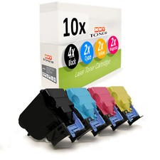 10x Cartridge Replaces Konica Minolta TNP22C TNP22K TNP22M TNP22Y TNP22 picture