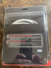 Network Cable Gigaware 25 Foot ft (7.6 m) CAT5E CAT5 GRAY- NIB picture