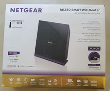 Netgear, R6250-100NAS Smart Wifi Router, AC1600 Dual Band Gigabit, See Desc picture