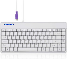 PERIBOARD-409PW Wired PS2 Mini Keyboard - 12.36X5.75X0.79 Inches Dimension - ... picture