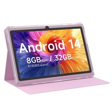 Tablet Android 14, CUPEISI 7 inch Tablet with Case, 8GB RAM+32GB ROM/ 1TB Exp... picture