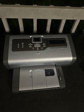 HP Photosmart 7760 Photo Inkjet Printer  - Power On - Untested - As Found picture