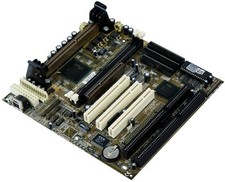 TOMATO BOARD EX-98 SLOT 1 2x SDRAM AGP 3x PCI 2x ISA MOTHERBOARD picture