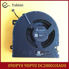 09DPY0 DC28001HAD0 FOR DELL NS8CC50 DC12V 0.5A Black Laptop Cooling Fan picture
