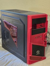 Red Thermaltake Commander MS-I Gaming Case picture