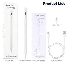 2 in 1 Touch Screen Pen Stylus Universal For iPhone iPad Samsung Tablet Phone picture