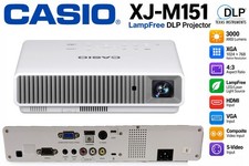 Casio XJ-M151 LampFree DLP Projector 3000 Lumens HDMI VGA Made in Japan picture