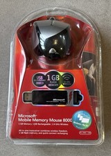 Microsoft Mobile Memory Mouse 8000 NEW IN PACKAGE vintage 2007 picture
