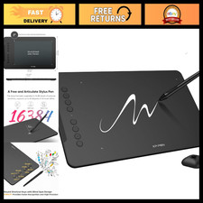 10x6 Drawing Tablet with 16K Battery-Free Stylus & 8 Customizable Keys - Art Too picture