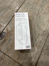 Mission Cables MC45 USB Power Cable for Amazon Fire TV BRAND NEW SEALED picture