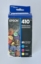 Genuine Epson 410 Claria Premium Ink Photo Black & Color Combo Pack Exp 1/29 picture