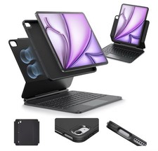ESR Magnetic Keyboard Case 360 Rebound Series iPad air 13 (2024) WHITE picture