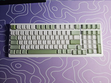 Aula F99 || Custom Wireless 96% Keyboard with WS Yellow Switches picture