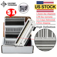 ✅ 5pcs Printhead for Zebra S4M 203dpi Thermal Barcode Label Printer G41400M US ✅ picture