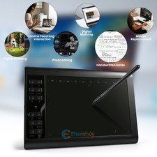 New Digital Drawing Tablet with 10 inch Screen, Graphics tablet Battery-free Pen picture