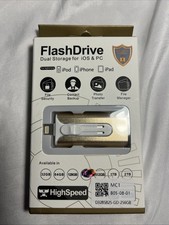 256GB usb flash drive 3.0 Dual Storage for iOS & PC BRAND NEW in a BOX. picture