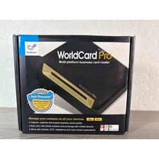 PenPower WorldCard Pro Multi-platform Business Card Reader Scanner Mac Win Black picture