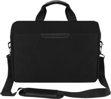 18 Inch Laptop Bag, Expandable Briefcase, Computer Bag Men Black-18.4 Inch picture