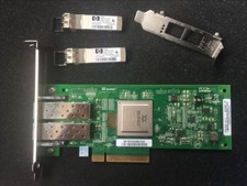 AJ764A HP STORAGEWORKS 82Q 8GB FC DUAL PORT PCIE HBA QLE2562-HP 489191-001 picture