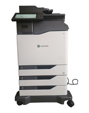 Lexmark CX860 Color Laser MFP Duplex Network Under 1500 Pages 42KT072 picture