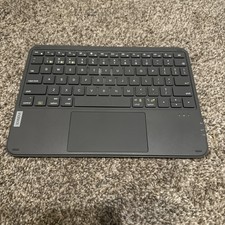 Wireless Keyboard With Touchpad Gray 10” Bluetooth  picture
