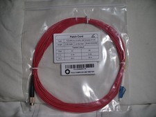 FCUPC-LCUPC, Singlemode, Simplex fiber jumper 7m Red picture