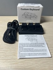 USB Mechanical Gaming Keyboard 3 Key Mini Keypad picture