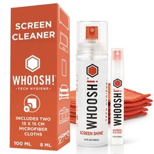 WHOOSH Screen Shine Duo – Screen Cleaner and Wipe Kit, 3.4 + 0.3 fl oz picture