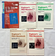 Radio Shack Engineer's Mini-Notebooks by Forrest Mims III, Lot of 6, Vntg PB picture