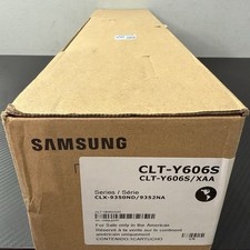 Samsung CLT-Y606S Yelllow Toner Cartridge for MultiXpress CLX-9350ND CLX-9352NA picture