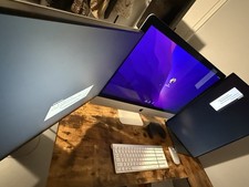 Setup iMac 27 5k 2 Dell U2417H Monitor picture