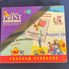 Disney Interactive Print Studio Winnie the Pooh CD-ROM Windows 3.1/95 picture