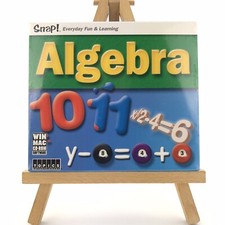 SEALED Snap Algebra Ages 11-15 Dual Platform Mac PC CD ROM Mathamatics 2003 picture
