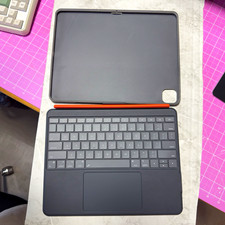 Magnetic Keyboard Folio Case w/ Built-In Touchpad Stand Gray/Orange for iPad Pro picture
