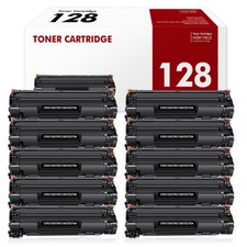10PK Black Toner Cartridge For Canon 128 Imageclass D530 D550 LBP6200d LBP6200 picture