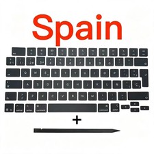 NEW Keycap Spain Black For MacBook Air 13.6