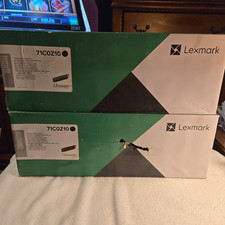 2 Boxes Lexmark 71C0Z10 Black Drum Imaging Unit 150K for CS730 CS735 CS737 CX730 picture