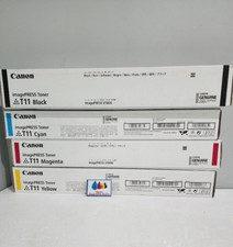 Canon T11 Complete Toner Set Yellow Magenta Cyan Black picture