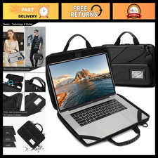 Hard Shell Laptop Case Bag with Shoulder Strap for Men & Women - Durable & Styli picture