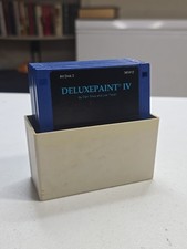 Commodore Amiga DeluxePaint IV + Art Department Pro 2.5 Floppy Set w/ Tandy Case picture