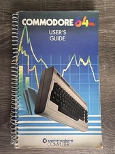 Commodore 64 User’s Guide • 1983 First Edition • 3rd Print • Spiral Bound Manual picture