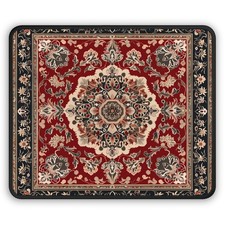Beautiful Detailed Oriental Rug Design - Stitched Edge Premium Quality Mouse Pad picture