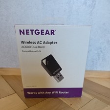 NETGEAR AC600 Wi-Fi USB 2.0 Mini Adapter for Desktop PC - Black picture