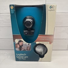 LOGITECH Quick Cam IM PLUS WEBCAM with headset - New  picture