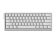 Wooting 60HE v2 Analog Mechanical Keyboard Aluminium (Bright Silver) ANSI picture
