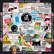200 Pcs Funny Adult Stickers Waterproof Vinyl Decals for Laptop Water Bottle picture