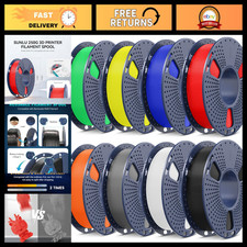 Multicolor 3D Printer Filament Bundle, PLA+ 2.0, 8 Vibrant Colors, High Quality picture