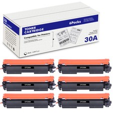 6PK Toner Compatible with HP CF230A 30A LaserJet Pro M203dw MFP M227fdn M227fdw picture