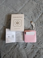  Mini Wireless Portable Thermal Bluetooth Printer - Pink  picture